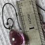 Pandora sterling silver Murano charms earrings Image 4