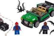 Lego Marvel Superheroes 76004: Spider-man Spider Cycle Chase (2013) 100% Complete (NO BOX)