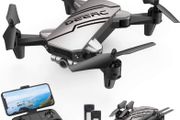 Mini Drone for Kids with 720P HD FPV Camera, Foldable RC Quarcopter for Boys Girls with Altitude Hold, Headless Mode, One Key Start, Tap Fly, Speed Adjustment, 3D Flips, 2 Modular Batteries (FREE POSTAGE)