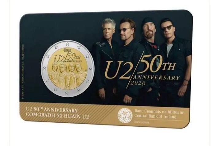 U2 50th Anniversary Coin