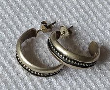 Sterling silver earrings