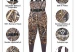 Chest Waders Camo %100 Waterproof