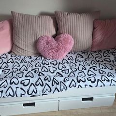 Kritter Ikea Bed for kids 70x160 with Stuva under cot/bed drawers
