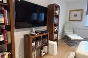 Vitra Eames EA222 Soft Pad Chair and EA223 Ottoman