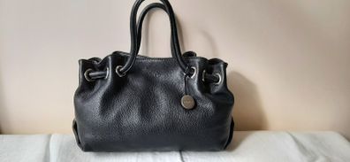 Genuine FURLA black leather bag