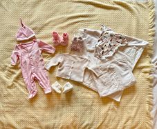 Bundle of baby clothes age 0-3 months