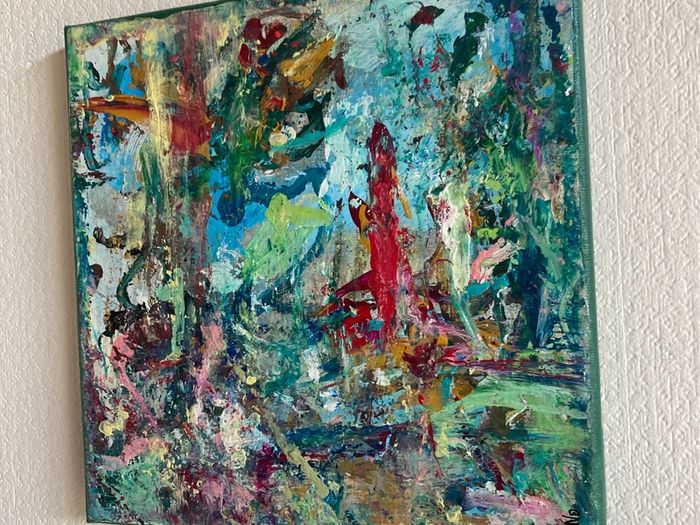 Original Abstract Painting Framed Original Abstract Paintin  Contemporary Irish Art