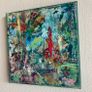 Original Abstract Painting Framed Original Abstract Paintin  Contemporary Irish Art Image 9
