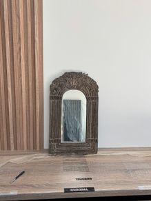 Balinese wooden mirror