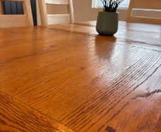 Solid Wood Dining Table and  6 Chairs
