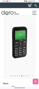 Easy mobile phone for seniors Doro hrand