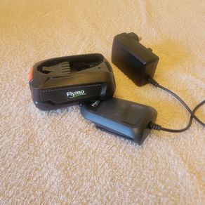 Flymo 2.0Ah battery with charger.