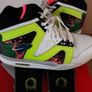 Nike Air Tech Challenge Hybrid Volt (2014) Size UK-8/EUR-42.5 653873-100 White/White-Volt-Hot Lava-2014 Image 6
