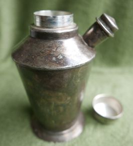 Vintage Silver Plated EPNS Art Deco Cocktail Shaker