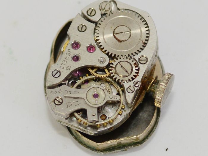 Vintage Ladies Porta Mechanical Gold Watch