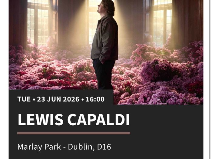 2 lewis capaldi tickets