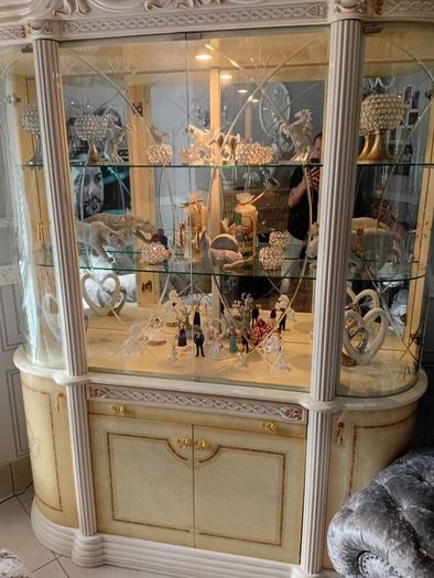 wall unit perfect condition  has light inside