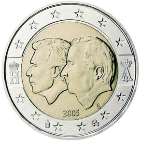Belgium 2 Euro Commemorative Coin 2005 - Economic Union.