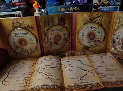 The Lord Of The Rings ! The Two Towers ! Special Extended DVD Edition ! 4 Discs ! 2002 !