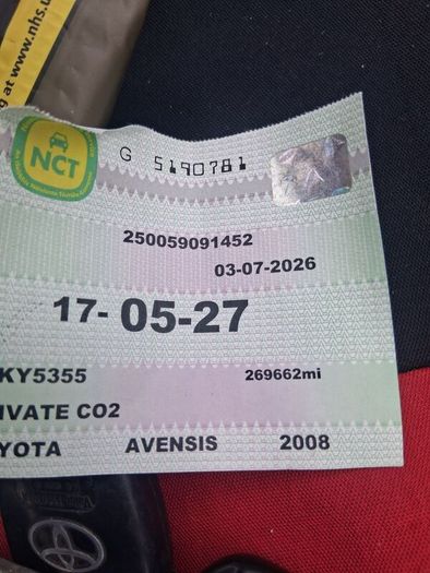2008 Toyota Avensis