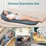Full Body Massage Mat with Heat, Massage Pad with 5 Massage Modes & 3 Vibration Levels, Back Massagers for Back Pain Relief, Massage Mattress with Auto Shut Off, Gifts for Women Image 7