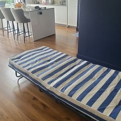 Fold away bed with mattress