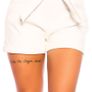 Paperbag Lederlook-Shorts leatherlook size s sm Image 4