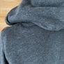 Woman hoodie full zip zip up jumper GAP lined faux fur size S Image 7