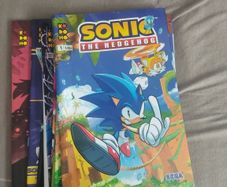 Spanish Sonic The hedgehog comics