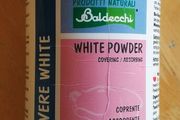 White dog tear stain remover powder