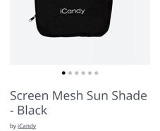 ICandy Mesh Sun Shade