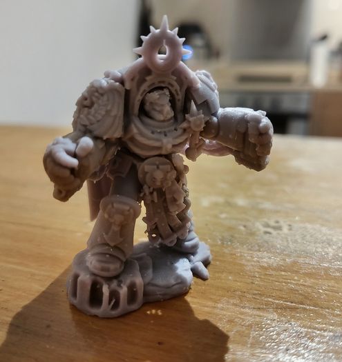 3D printed Marneus Calgar