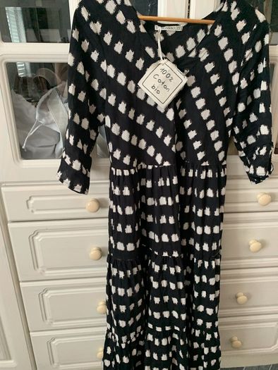 Brand new 100% cotton dress organic cotton !