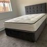 New Stylish Double 4ft, 4ft6, King 5ft And 6ft Superking Sizes Divan Beds Instock. Drawers And Optional Tufted Mattresses Available. Free Delivery Image 4