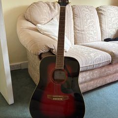 SX Acoustic Guitar - Sunburst Finish