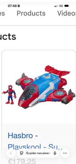 spiderman plane