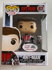 Funko Ant-Man POP! Marvel Ant Man Unmasked Collector Corps Exclusive Vinyl Figure #87