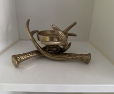 Solid Brass Candle Holders