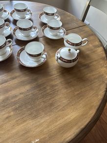 WEDGWOOD Chippendale pattern afternoon tea set