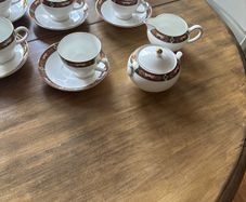 WEDGWOOD Chippendale pattern afternoon tea set