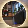 LED Bathroom Mirror Bluetooth Speakers Demister Antifog 80cm Image 3