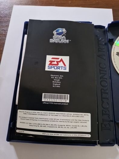 Fifa 97 Sega Saturn Arcade Retro Games Original