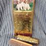 Vintage Decorative Brass Wall Clothes Brush Set Image 4