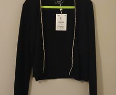 Black Diamante Cardigan