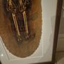 Beautiful pair of mid century style abstract paintings,African/tribal motif,skibbreen framed Image 6