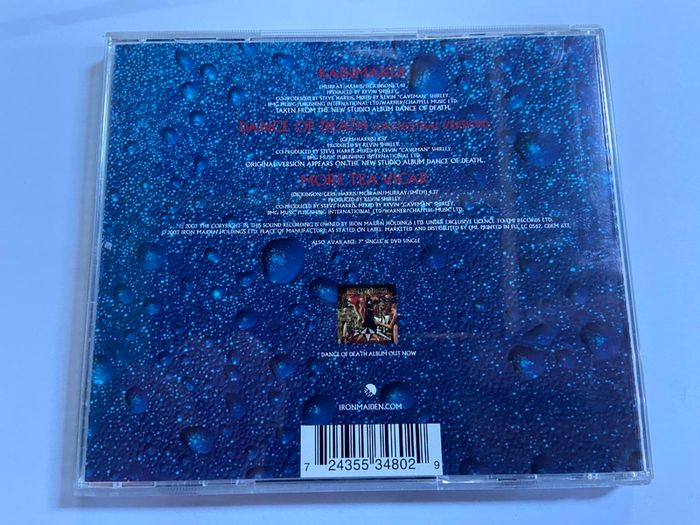 Iron Maiden Rainmaker CD Single Limited Edition