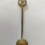 Vintage Egyptian Brass Souvenir Coin Spoon Image 5