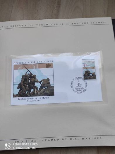 The History of World War II in the postage stamps
