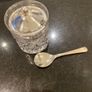 Crystal jam or marmalade jar with lid and spoon Image 8