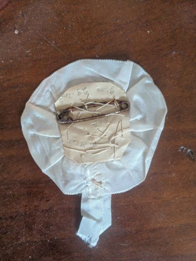 Vintage(80yrs) Communion Rosette And Medal